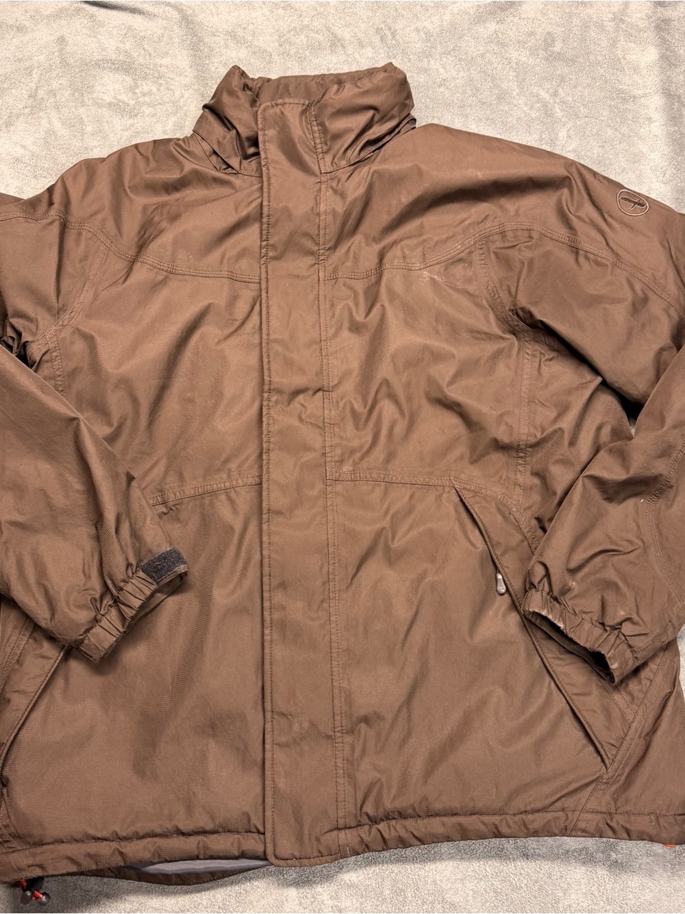 Aigle Brown Men's Puffer Jacket